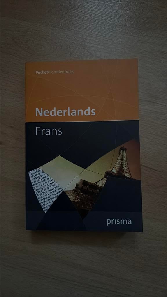 H.W.J. Gudde - Prisma pocketwoordenboek Nederlands-Frans, Boeken, Woordenboeken, Zo goed als nieuw, Frans, Prisma of Spectrum