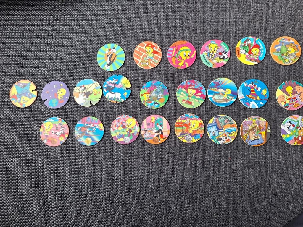 Flippo's, Ophalen, Spiek, Losse flippo's