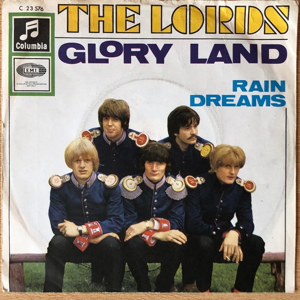 1967    Lords (The)         GloryLand   , Verzenden, 7 inch, Single, Zo goed als nieuw