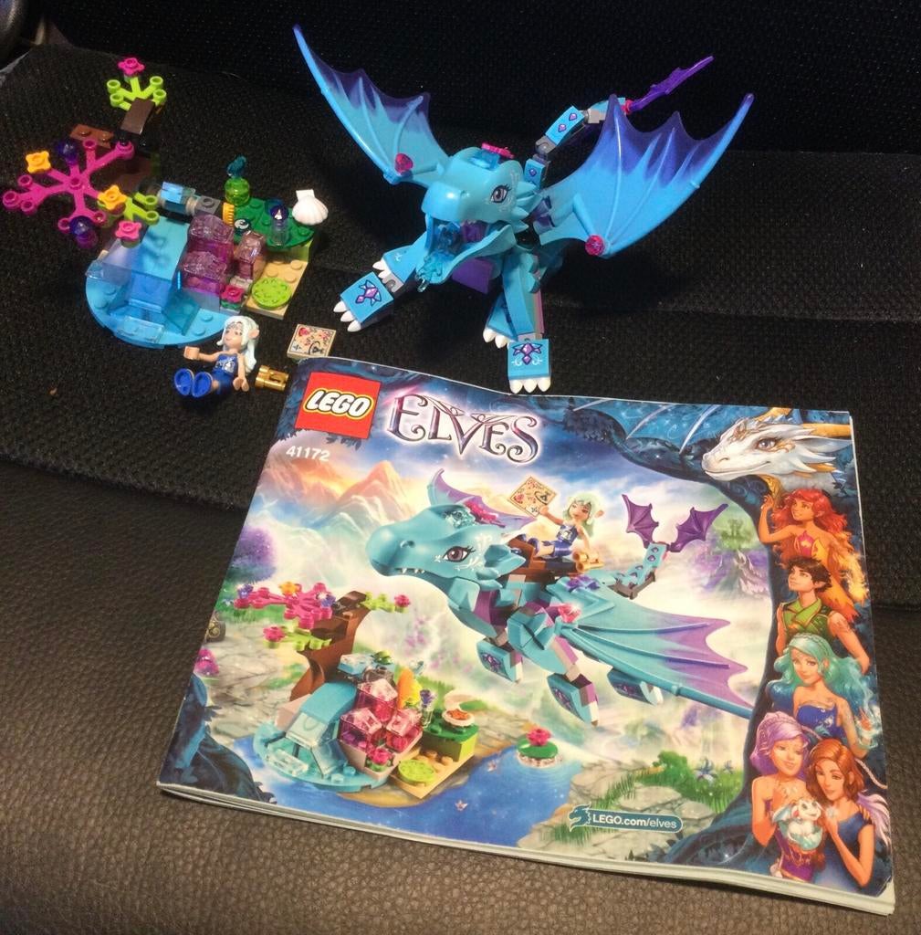 Lego Elves waterstraal 41172, Kinderen en Baby's, Speelgoed | Duplo en Lego, Ophalen of Verzenden, Zo goed als nieuw, Complete set