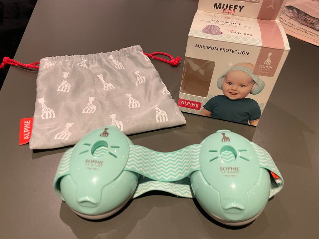 Alpine Muffy Baby Oorkappen - Zo goed als nieuw, Kinderen en Baby's, Kinderspulletjes, Ophalen of Verzenden, Zo goed als nieuw