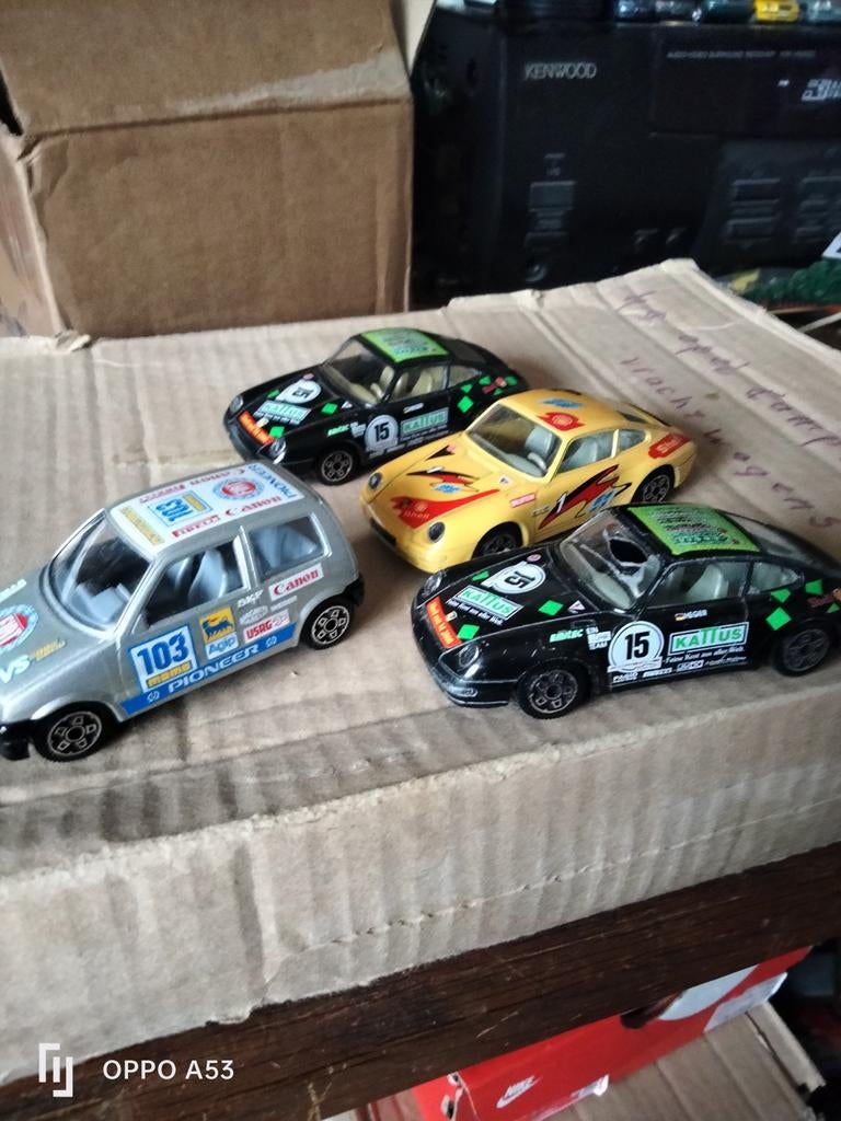 Porsche 911 Fiat Cinquecento  143burgo, Hobby en Vrije tijd, Modelauto's | 1:43, Ophalen of Verzenden