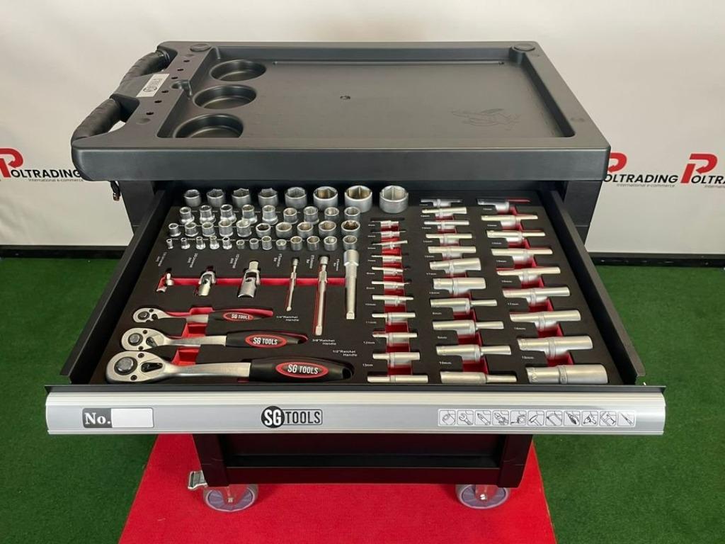 Gereedschapswagen gevuld SG Tools | NIEUW leverbaar!, Ophalen, Gevuld, Nieuw