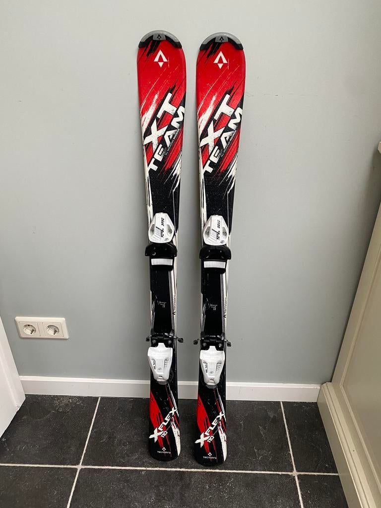 Tecno kinderski 110 cm, Sport en Fitness, Skiën en Langlaufen, 100 tot 140 cm, Zo goed als nieuw, Carve, Skiën