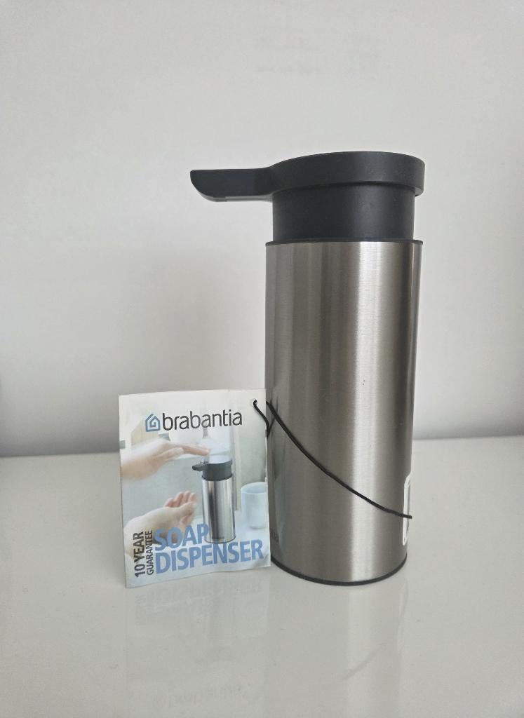 Zeepdispenser Brabantia RVS, Nieuw, Ophalen of Verzenden, Nieuw, Overige kleuren, Overige typen