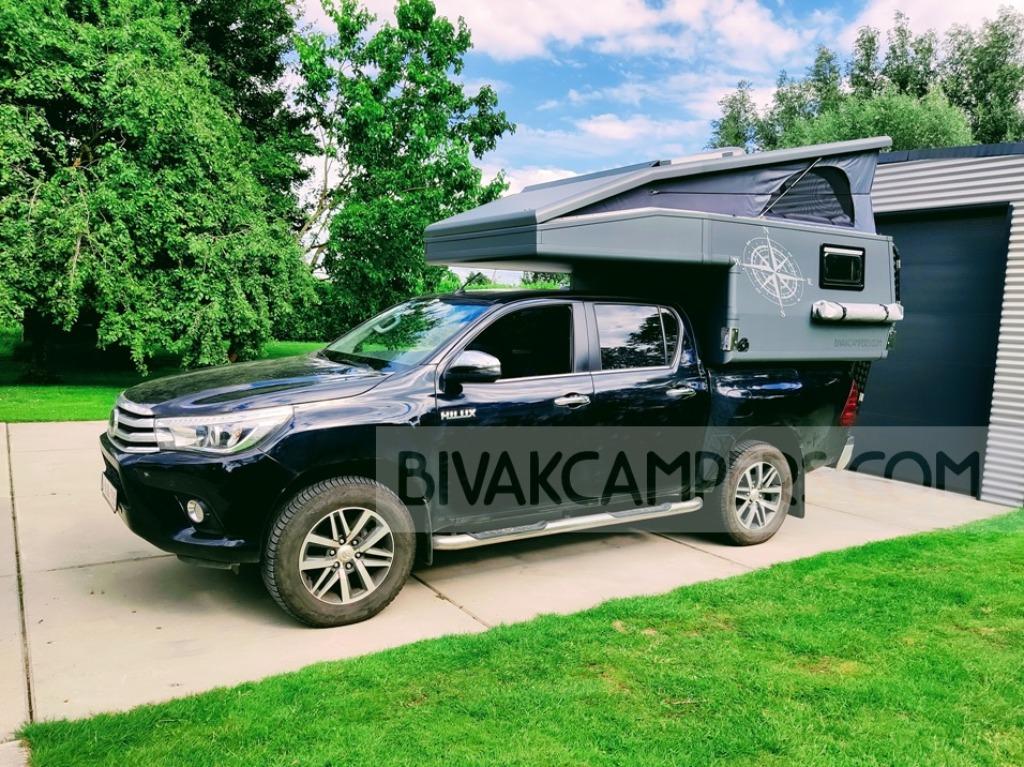 Nieuw! pick-up Afzetunit - camperunit EARTHCAMP Bivakcampers, Particulier, Tot en met 4