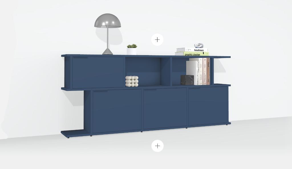 Tylko Shelves: Navy Blue (Donker Blauwe), Huis en Inrichting, Woonaccessoires | Wandplanken en Boekenplanken, Zo goed als nieuw