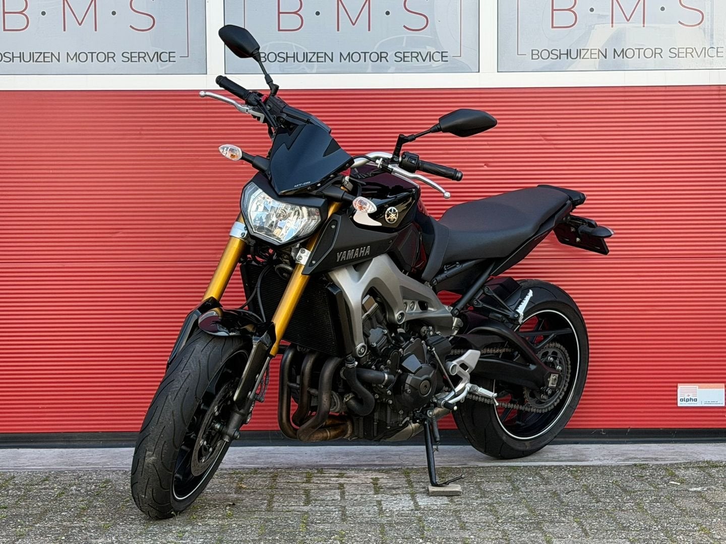 YAMAHA MT 09 ABS (bj 2014), Motorrijbewijs A, Bedrijf, Meer dan 35 kW, YAMAHA