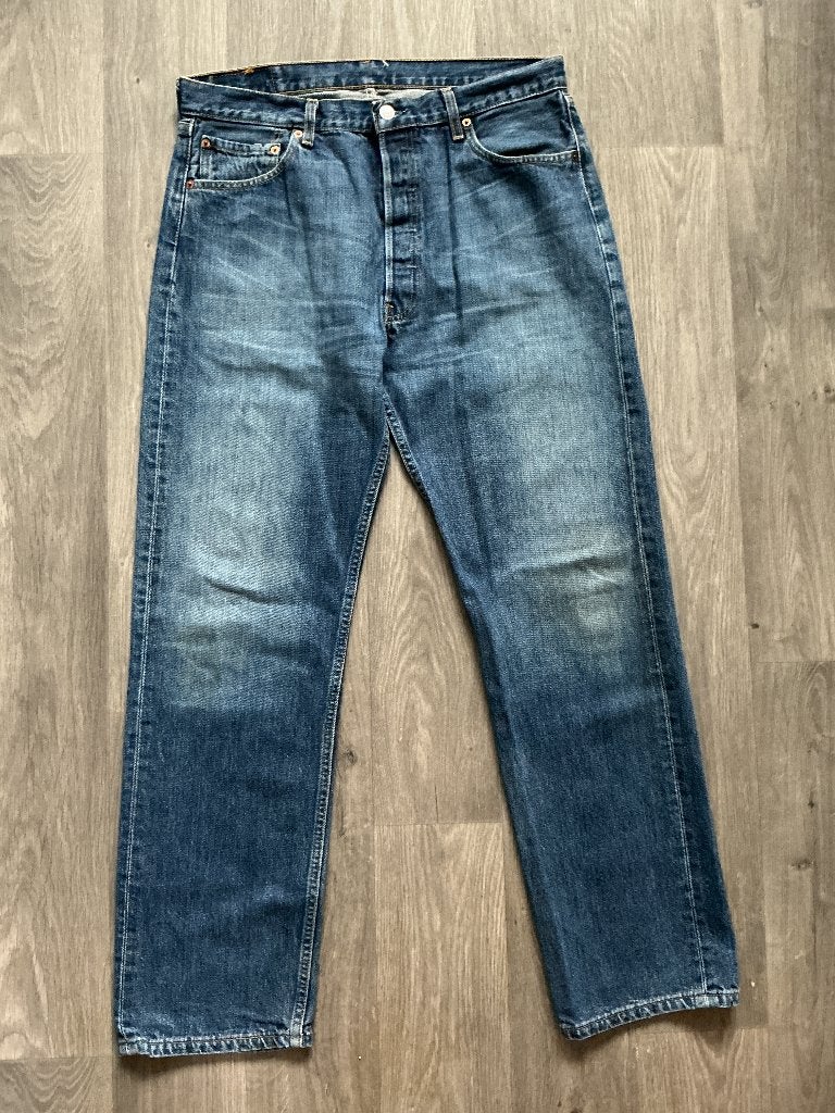 Levi's Levi Strauss 501 jeans W 36 L 32, W36 - W38 (confectie 52/54), Levi's, Blauw, Ophalen of Verzenden