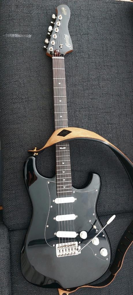 Baum Celestor Pure Black NIEUW!!! (Stratocaster model), Muziek en Instrumenten, Ophalen of Verzenden, Nieuw, Solid body, Overige merken