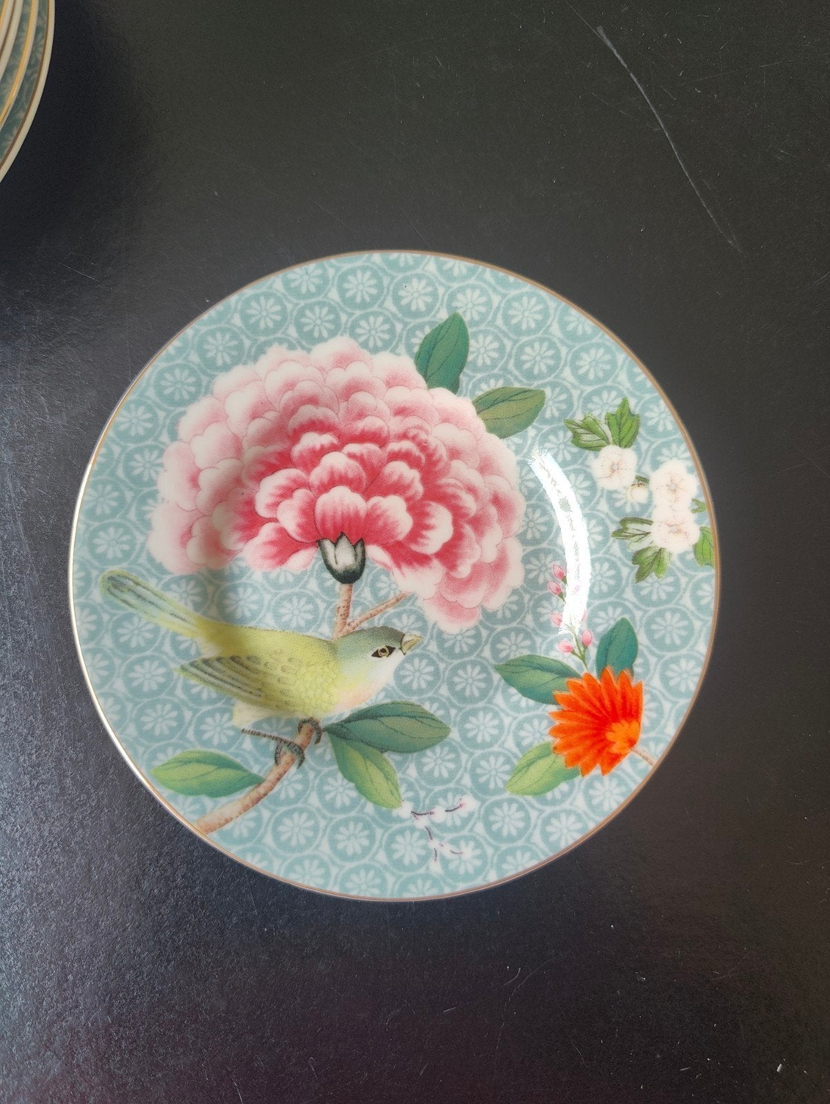 8 Pip Studio blushing birds petit four bordjes, Ophalen, Keramiek, Pip Studio, Nieuw