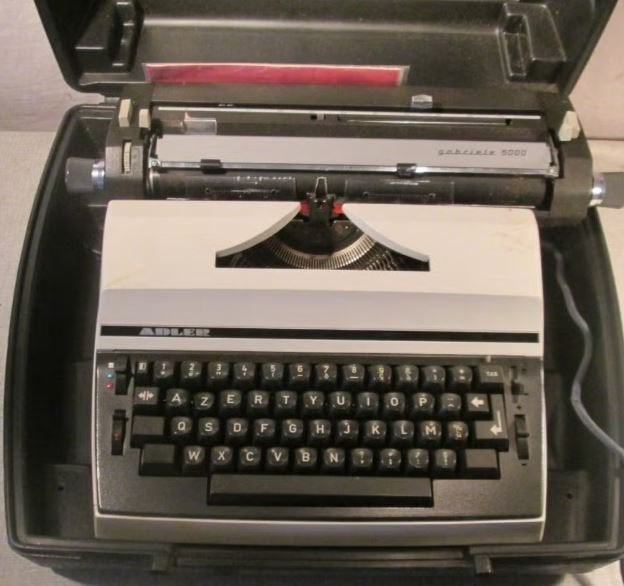 Prima Retro Electronische Typemachine - Adler, Diversen, Ophalen of Verzenden, Zo goed als nieuw