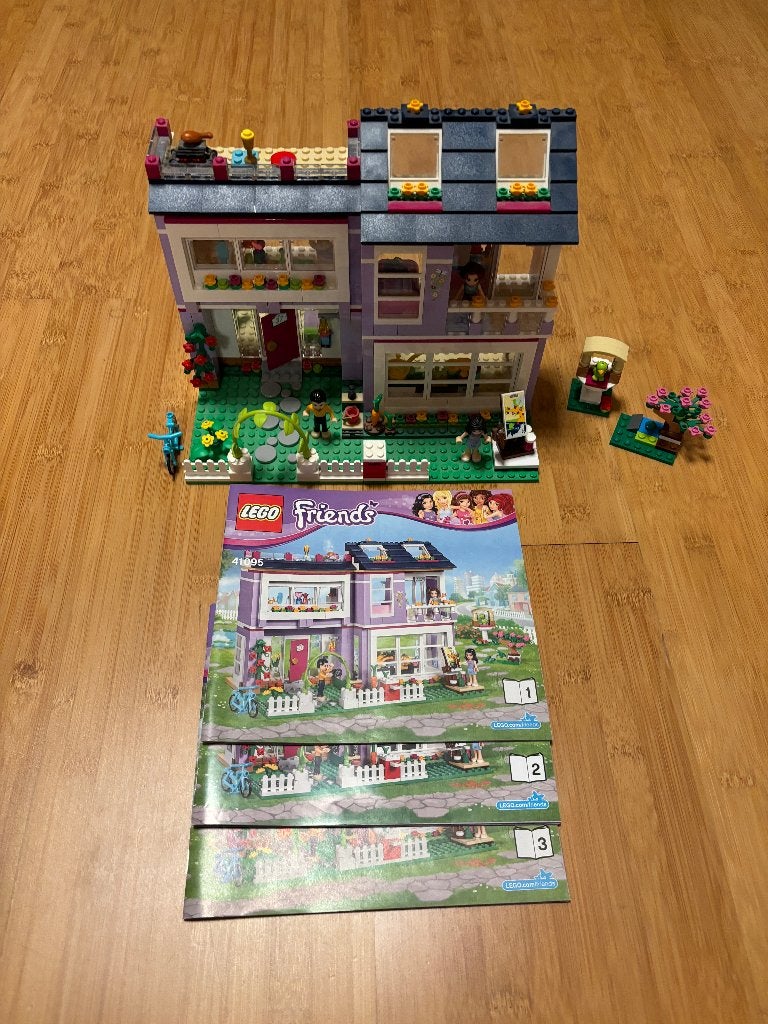 LEGO Friends Emma's Huis 41095, Kinderen en Baby's, Speelgoed | Duplo en Lego, Lego, Friends, Ophalen of Verzenden, Complete set