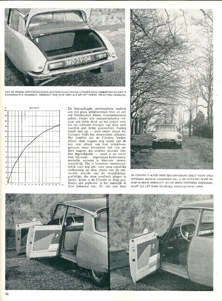 Autovisie test Citroen Ideal 19 1963, Ophalen of Verzenden, Gelezen, Citroën