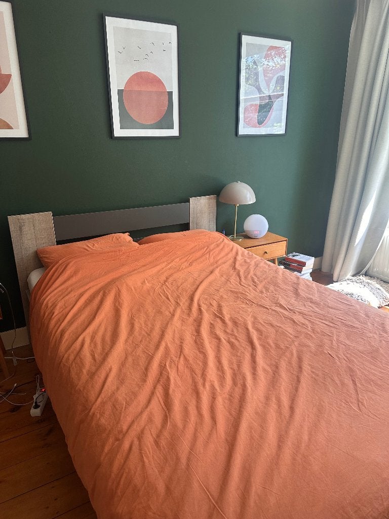 IKEA bed, Ophalen, Gebruikt, 210 cm, 140 cm