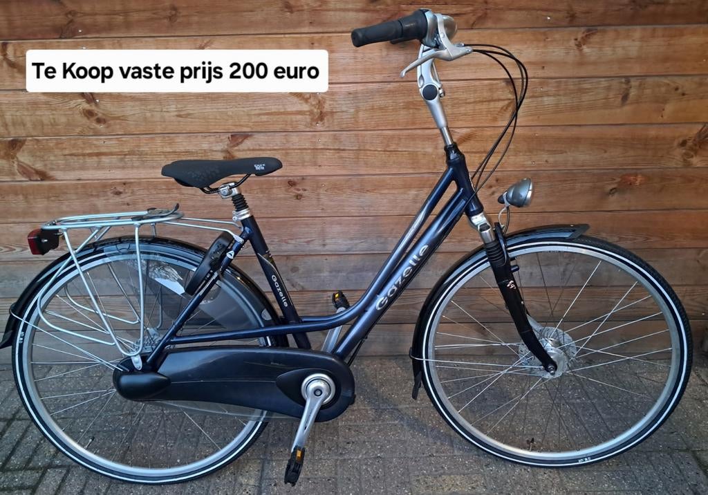 Te koop super mooie Gazelle Saphir damesfiets Rijklaar, 47 tot 50 cm, Versnellingen, Ophalen of Verzenden, Zo goed als nieuw