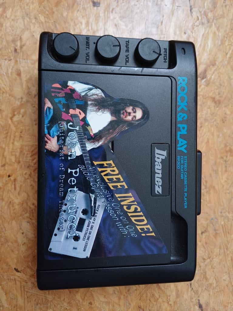 Ibanez Rock & Play John Petrucci Cassette Speler Collector, Ophalen of Verzenden