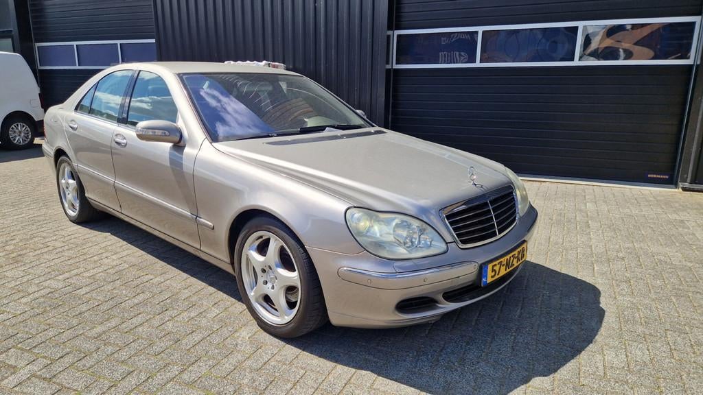 Mercedes-Benz S-klasse 430 Airco/Navi/Leder, Auto's, Mercedes-Benz, Automaat, Gebruikt, Bedrijf, 4266 cc