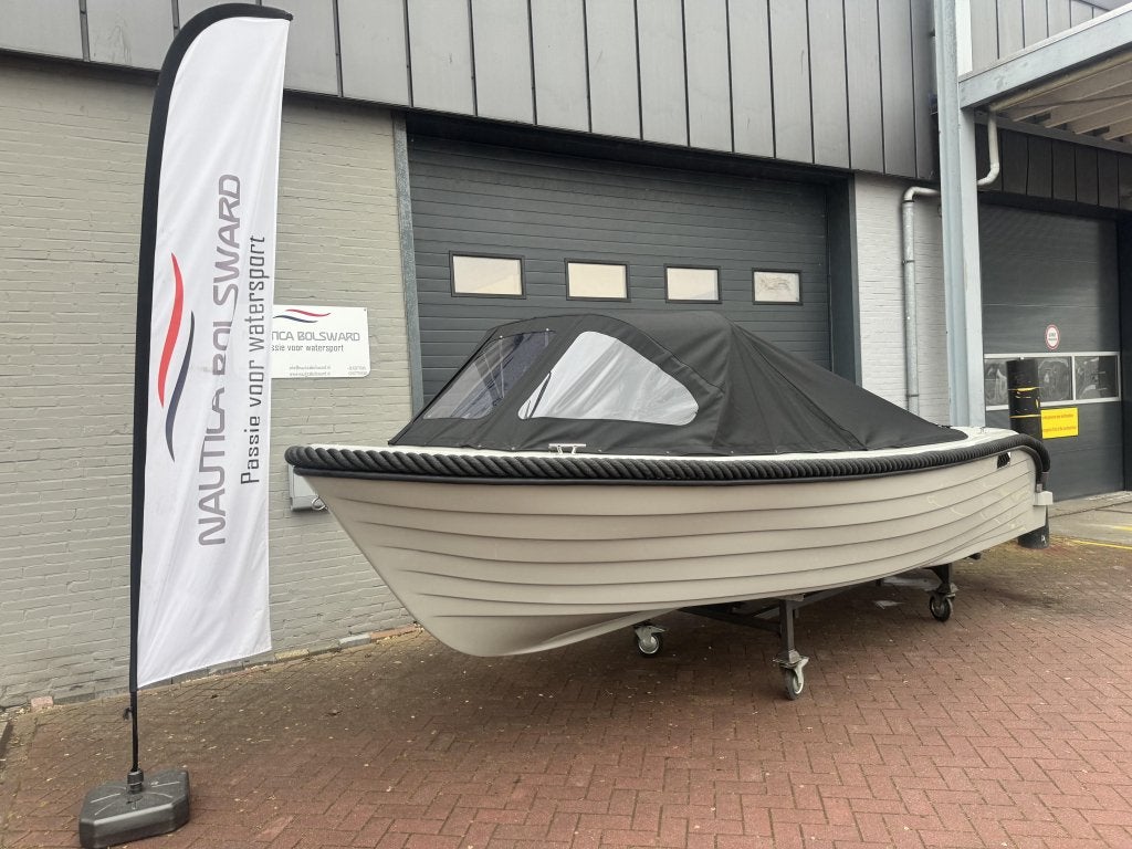 Mastra 590 tender met buiskap,hpl teak,zonnedek, Watersport en Boten, Sloepen, Tender, Niet ingevuld, 6 m, 2 m