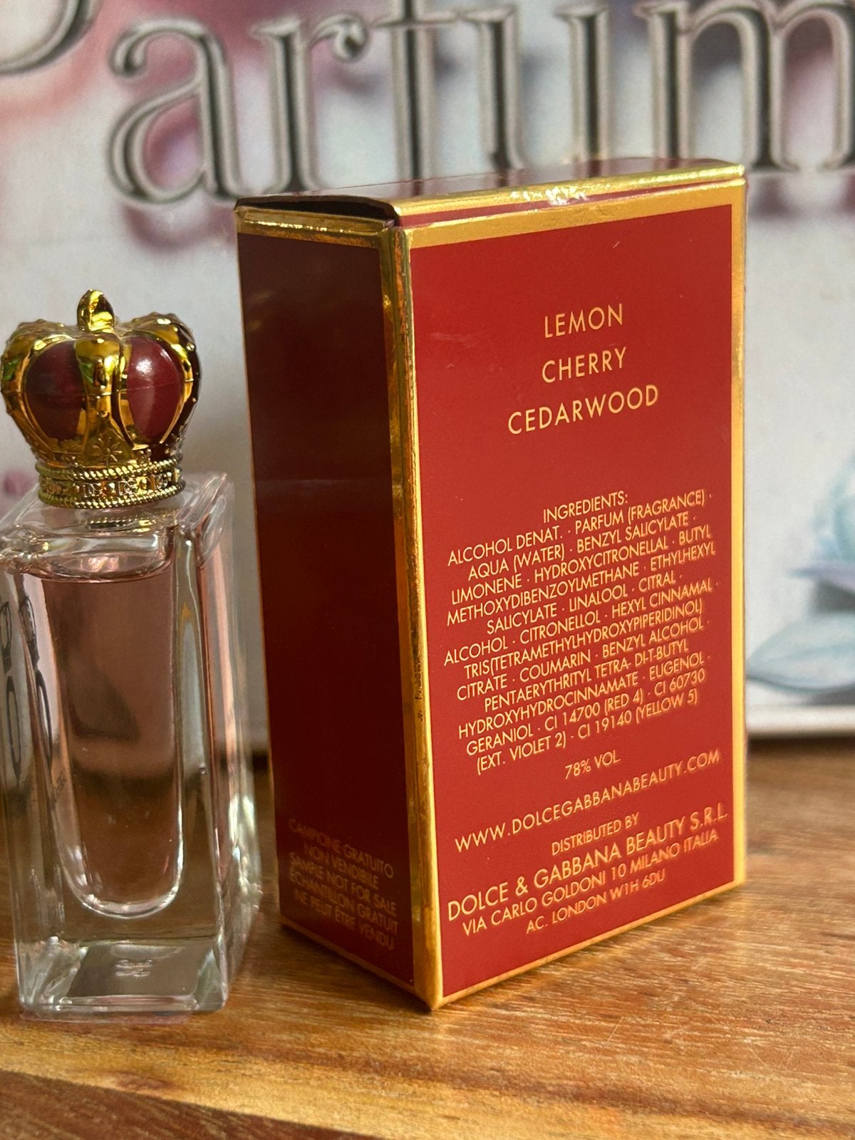 D&G - Queen miniatuur 5ml edp, Ophalen of Verzenden, Nieuw