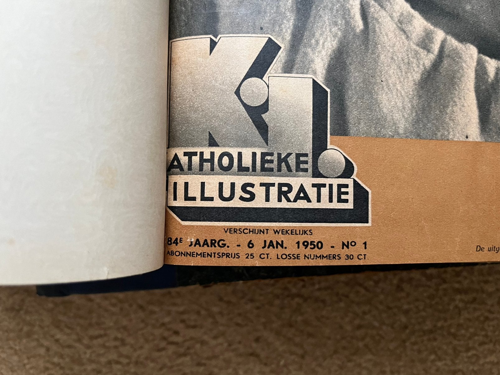 ingebonden katholieke illustraties. Jaargang 1950 en 1952, Antiek en Kunst, Ophalen of Verzenden