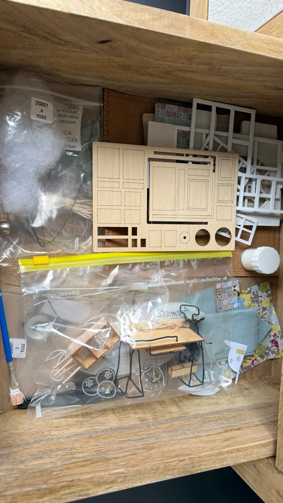 DIY Miniatuur Kamer Modelbouw Kit - Onvoltooid, Gebruikt, 1:50 of kleiner, Overige typen, Ophalen