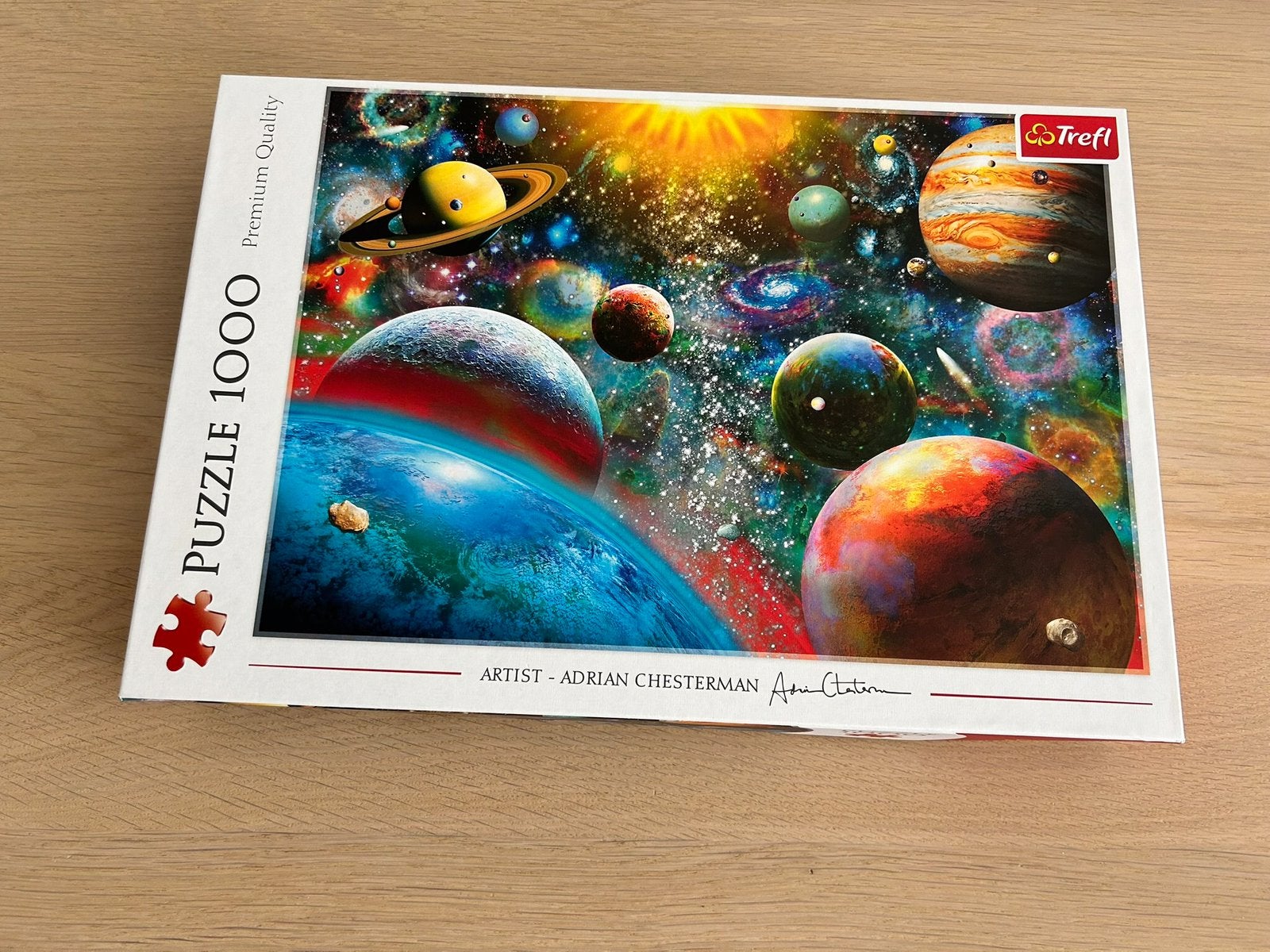 Legpuzzel Kosmos van 1000 stukjes, Ophalen of Verzenden, 500 t/m 1500 stukjes, Zo goed als nieuw, Legpuzzel
