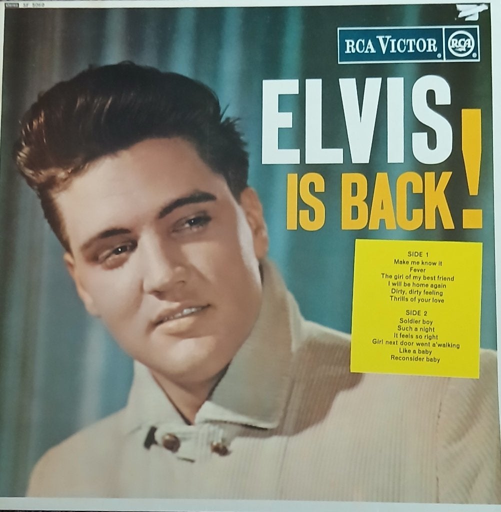 Vinyl lp Elvis Presley, Ophalen of Verzenden, Zo goed als nieuw, 12 inch, Poprock