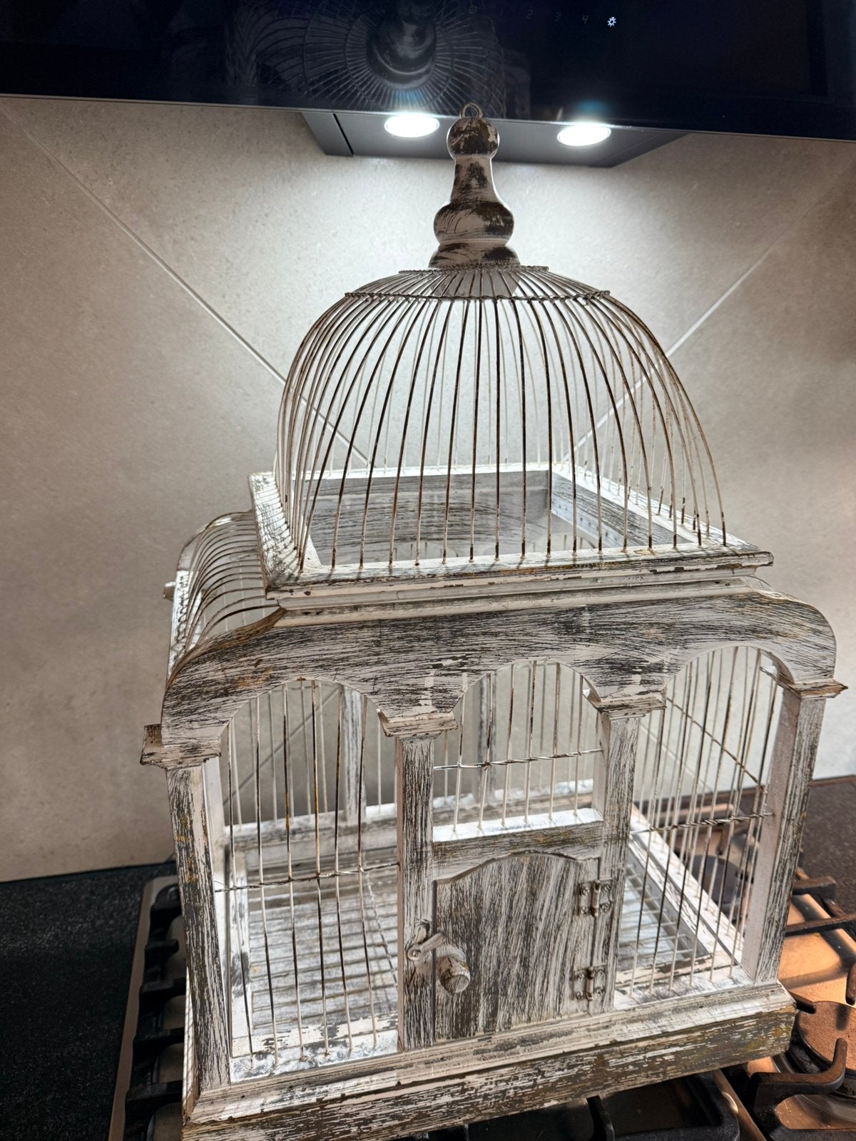 Vogelkooi decoratief, Ophalen