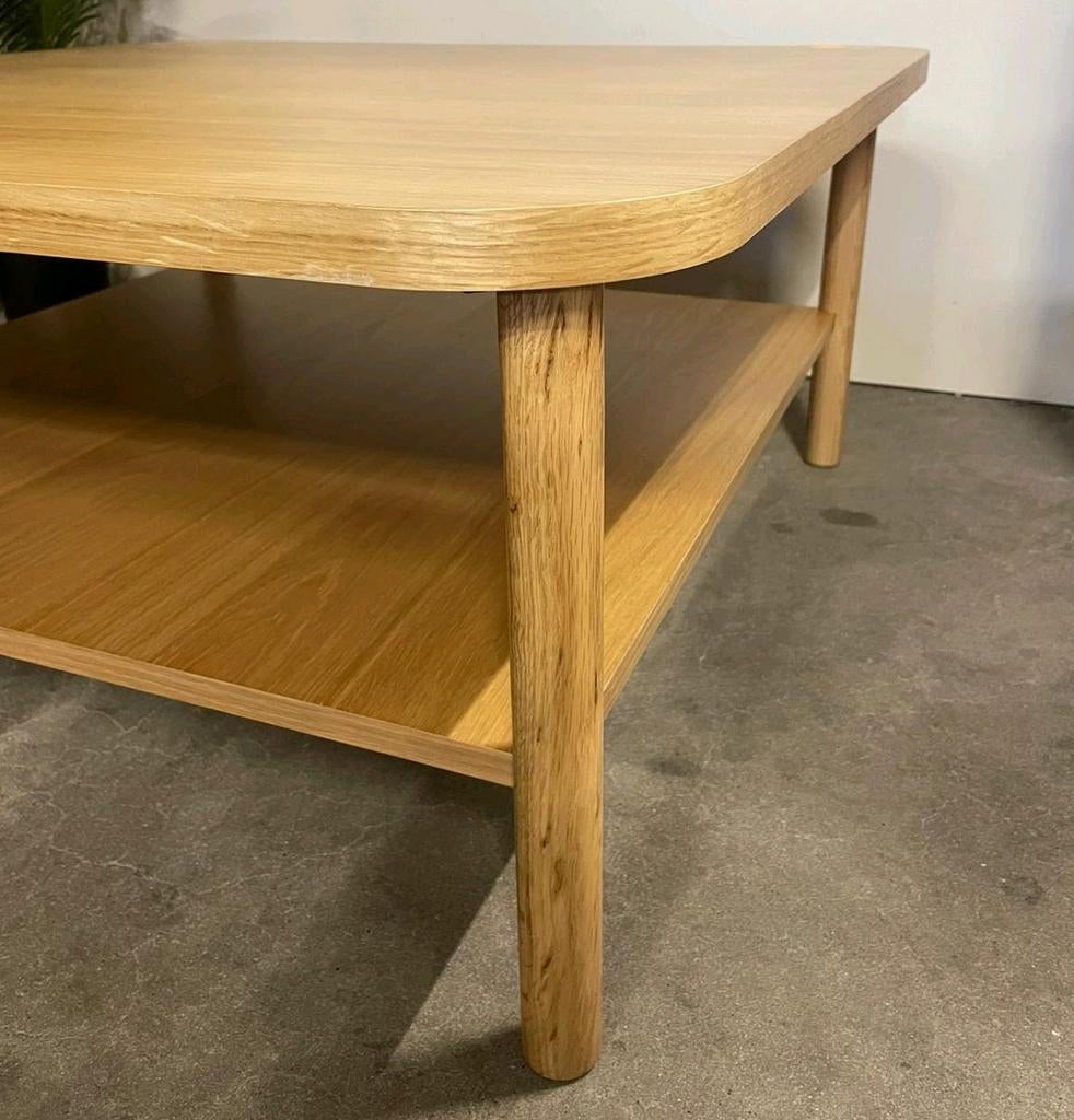 Salontafel Jazzmen Eiken, 90 x 90cm van Bendt, Ophalen