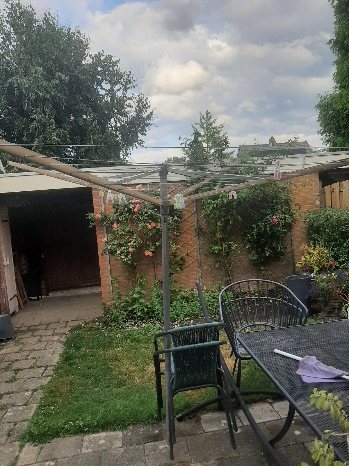 Brabantia droogmolen in nette staat, Tuin en Terras, Ophalen, Gebruikt, Droogmolen
