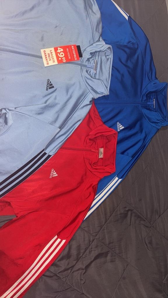Adidas Trainingsvest – Sportief & Comfortabel, Blauw, Nieuw, Fitness of Aerobics, Ophalen