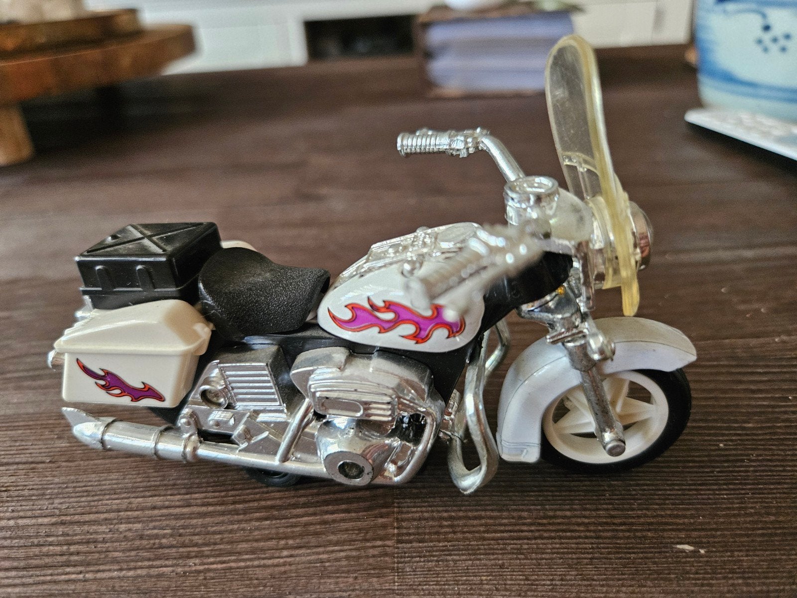 harley davidson motor model vlammen - Gebruikt, Ophalen of Verzenden, Gebruikt, Overige typen