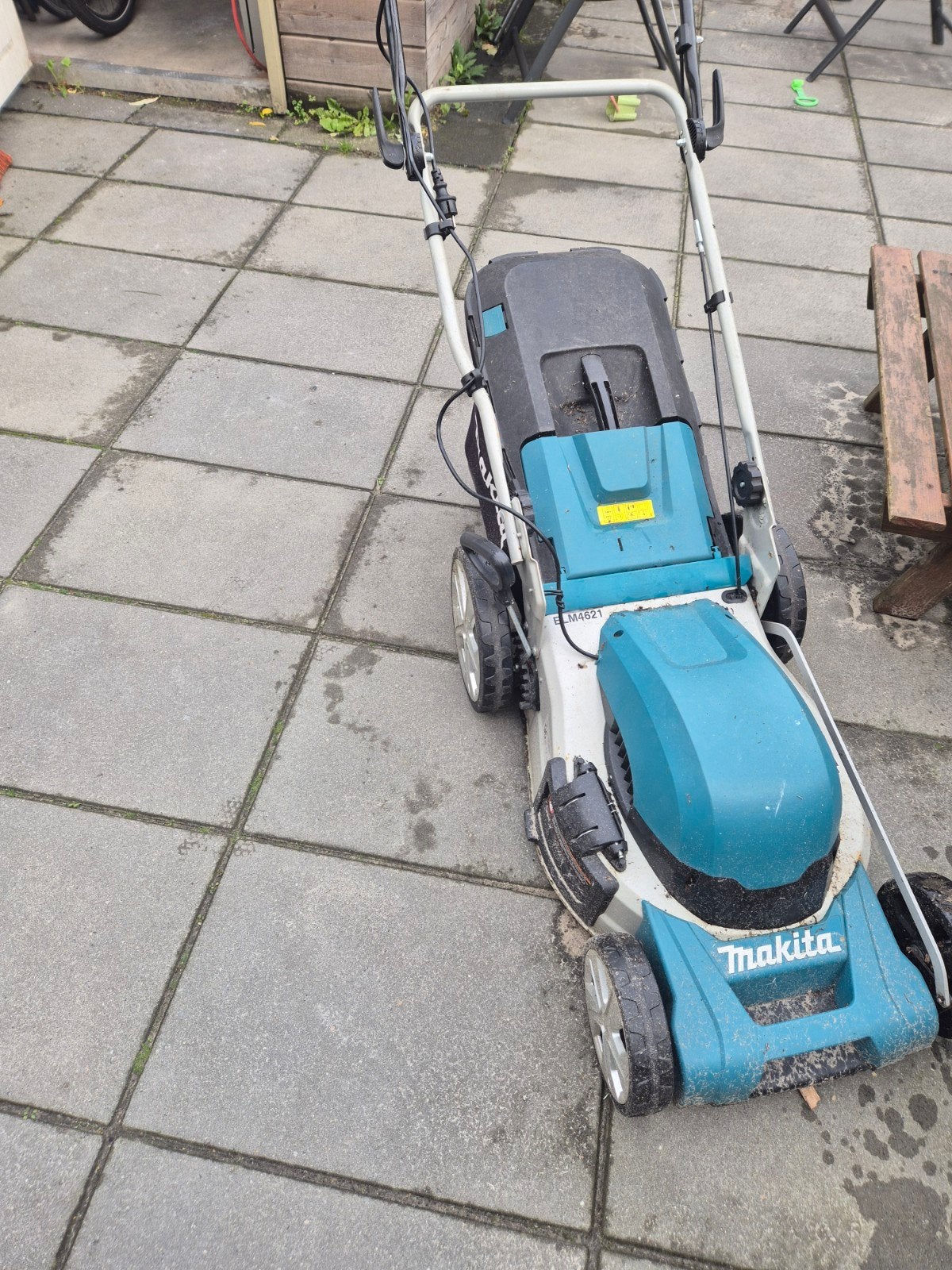 Makita ELM4621 Elektrische Grasmaaier, Ophalen, Cirkelmaaier, Elektrische grasmaaier, Zo goed als nieuw