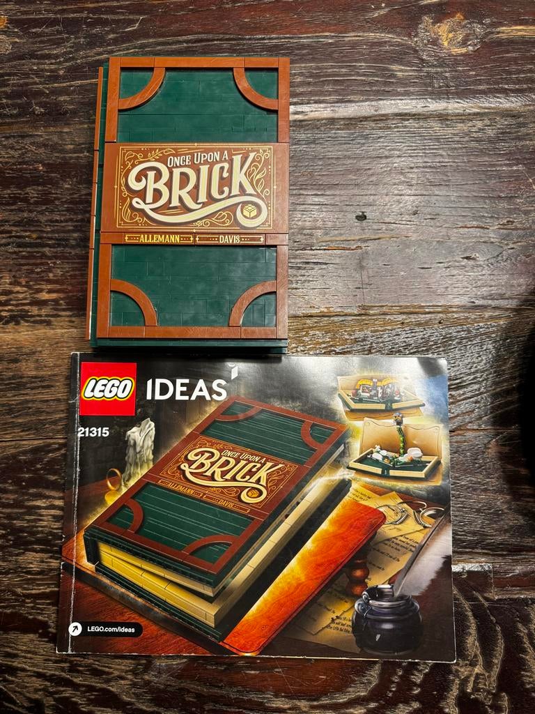 LEGO Ideas 21315 Pop-Up Boek - Once Upon a Brick, Lego, Ophalen of Verzenden, Compleet, Complete set
