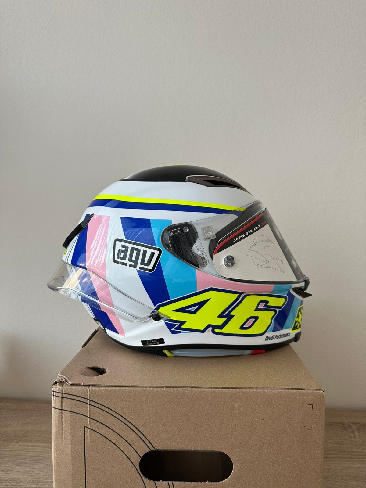 NEW!!! AGV Pista GP RR Valentino Rossi Assen 2007 Limited, Nieuw met kaartje, Ophalen of Verzenden, L, Integraalhelm