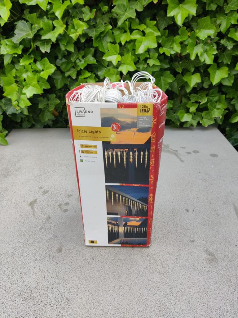 Ijspegel lampen kerst verlichting, Ophalen, Minder dan 50 cm