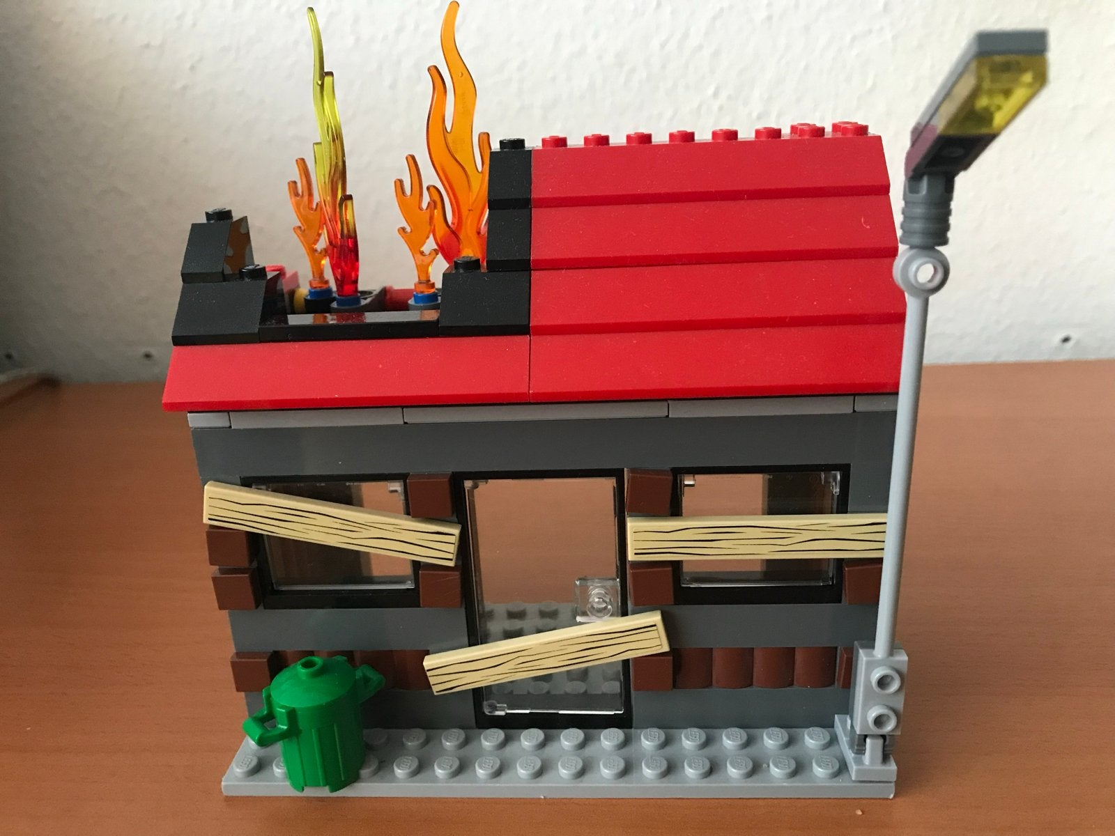 Lego City Brandweerwagen en Brandend Huis (60003), Kinderen en Baby's, Speelgoed | Duplo en Lego, Lego, Ophalen of Verzenden, Compleet