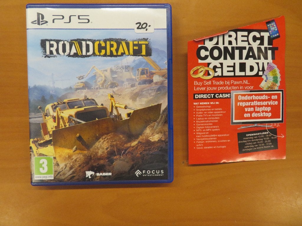 Playsation 5 (PS5) Roadcraft | Pawn Eindhoven, Ophalen, Gebruikt, 1 speler, Vanaf 3 jaar