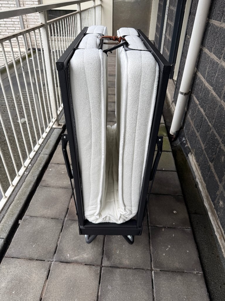 Logeer opklapbed, Ophalen, Gebruikt, 90 cm, Eenpersoons