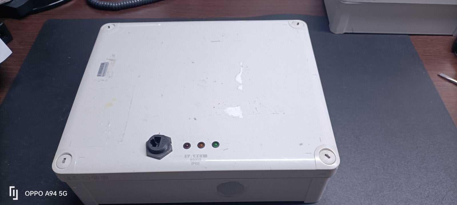SAREL Electric - ABS ledige kabeldoos 291x241x80, Doe-het-zelf en Verbouw, Elektra en Kabels, Ophalen of Verzenden, Gebruikt