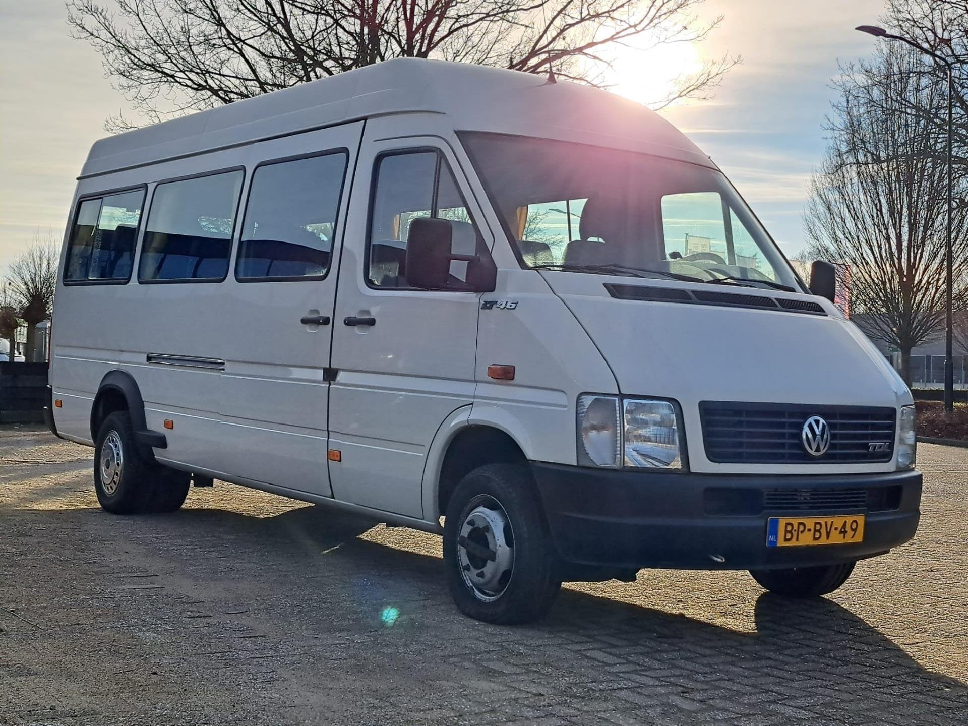 Volkswagen LT 28 2.5 SDI lang Export, Auto's, Stof, Gebruikt, Overige carrosserieën, 10 stoelen