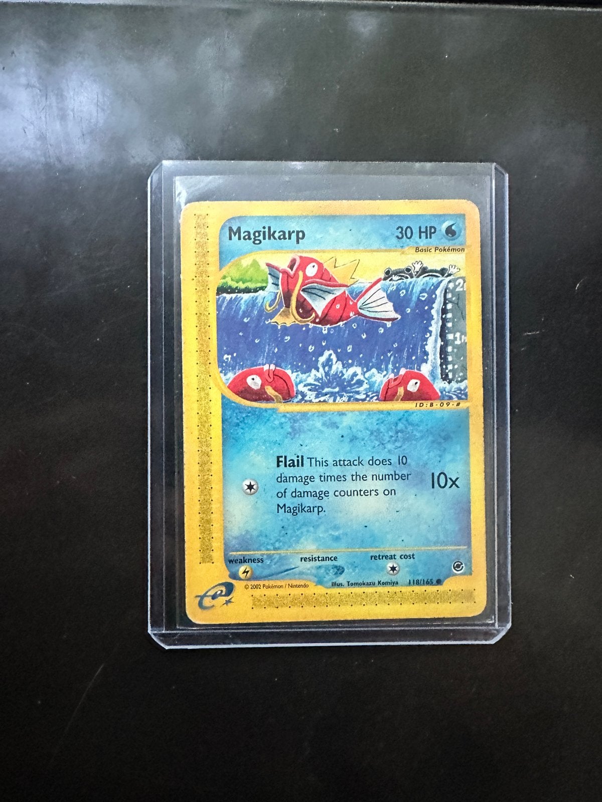 Magikarp Pokémon kaart 118/165 (Expedition Base Set), Ophalen of Verzenden, Gebruikt, Losse kaart