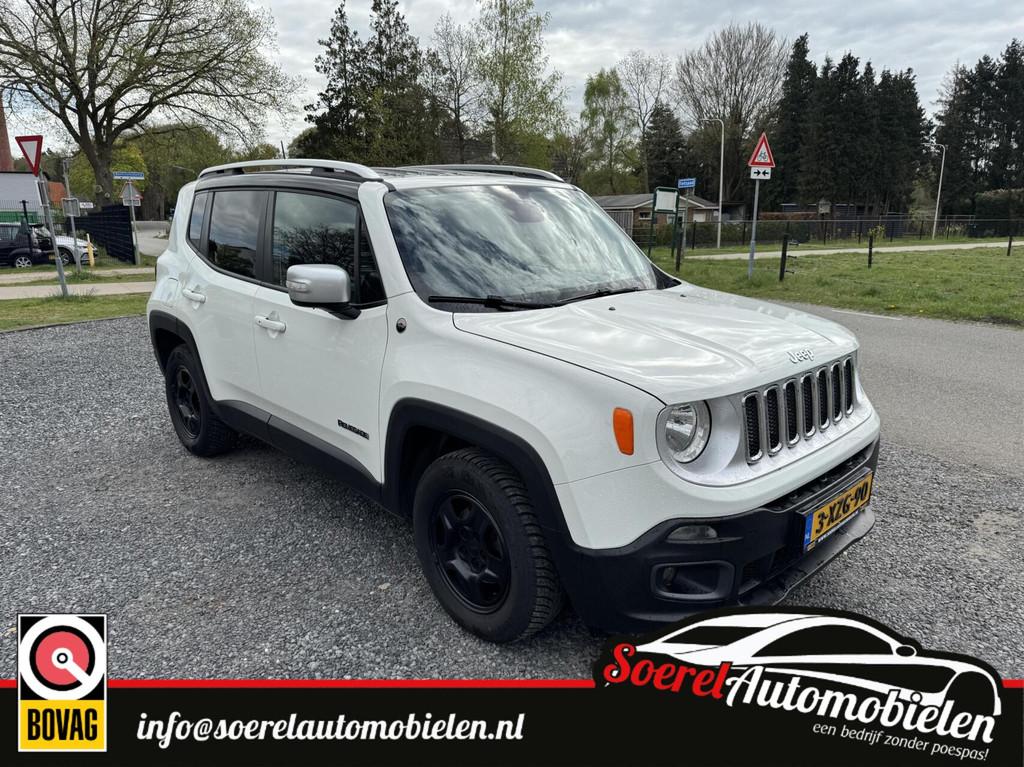 Jeep Renegade 1.4 MultiAir Opening Edition, leer,navi,cruise, Auto's, Jeep, Bedrijf, Te koop, Renegade, ABS, Airbags, Airconditioning