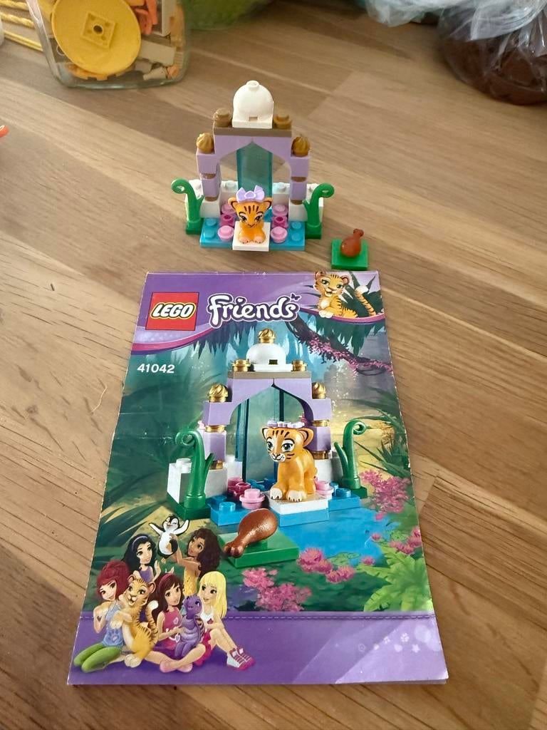 Lego Friends 41042 Tijgerwelpje in de jungle, Lego, Friends, Ophalen of Verzenden, Zo goed als nieuw