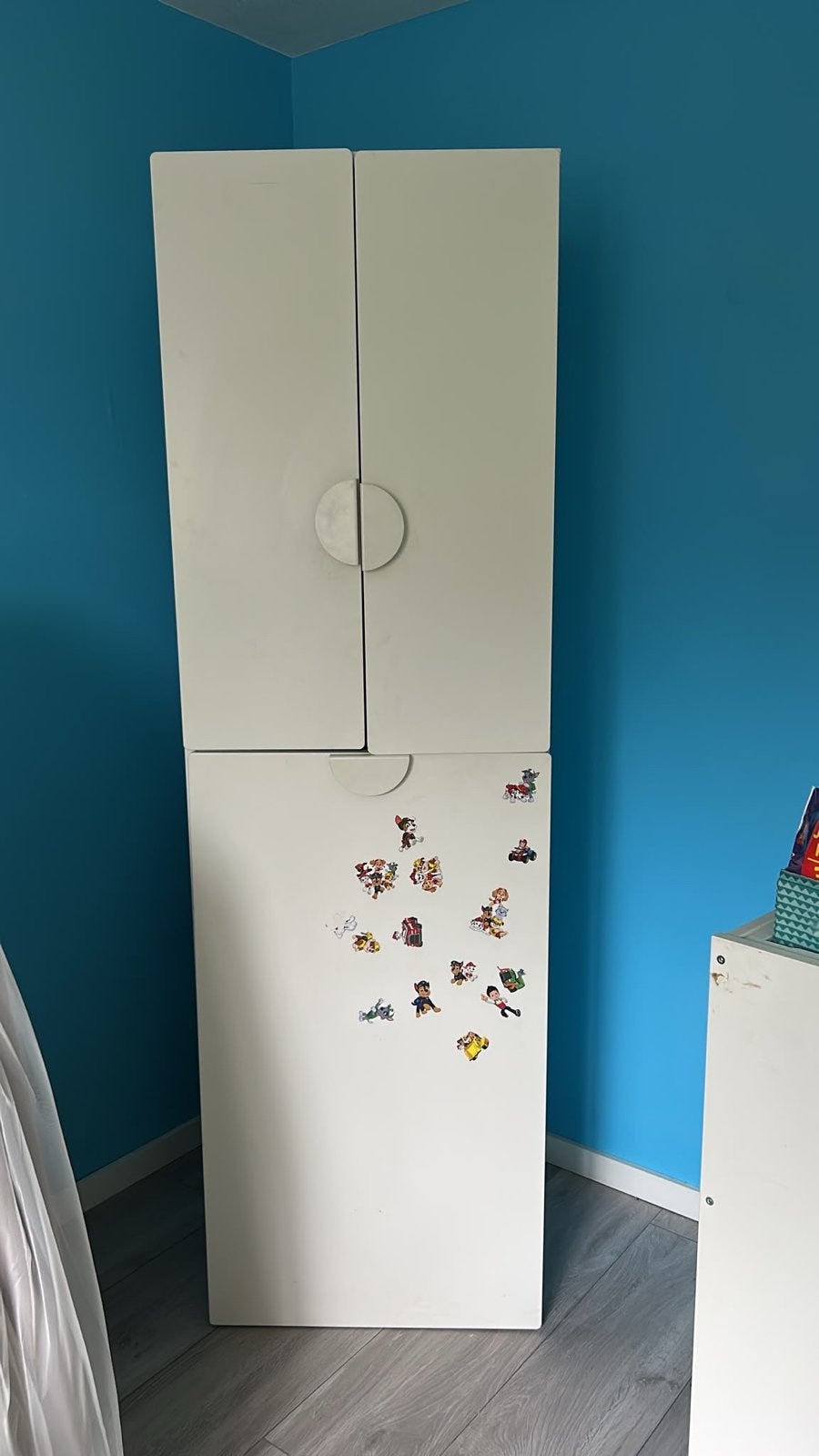 IKEA SMASTAD/PLATSA met lades, planken, kledingroede, Ophalen, Gebruikt, 200 cm of meer, 50 tot 100 cm