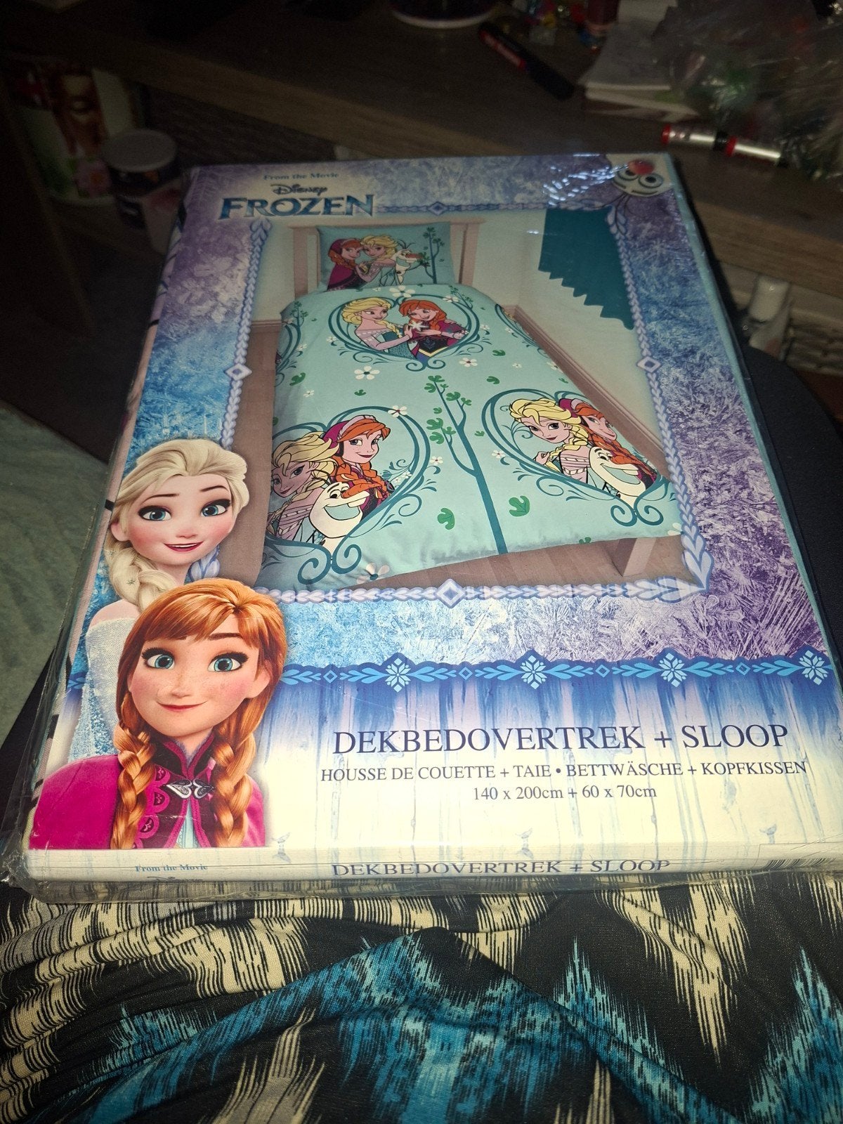 Dekbedovertrek frozen nieuw, Overige kleuren, Meisje, Dekbedovertrek, Nieuw