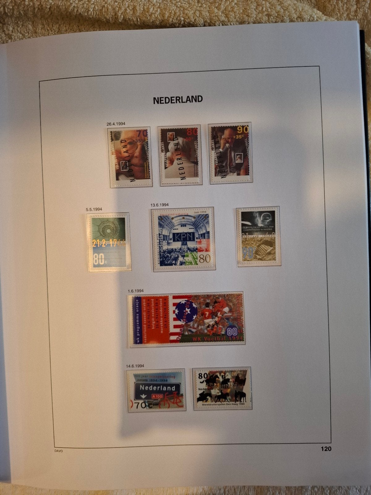 1525 Davo IV Luxe Nederland 1990/1999 (2/3), Postzegels en Munten, Ophalen of Verzenden, Nederland