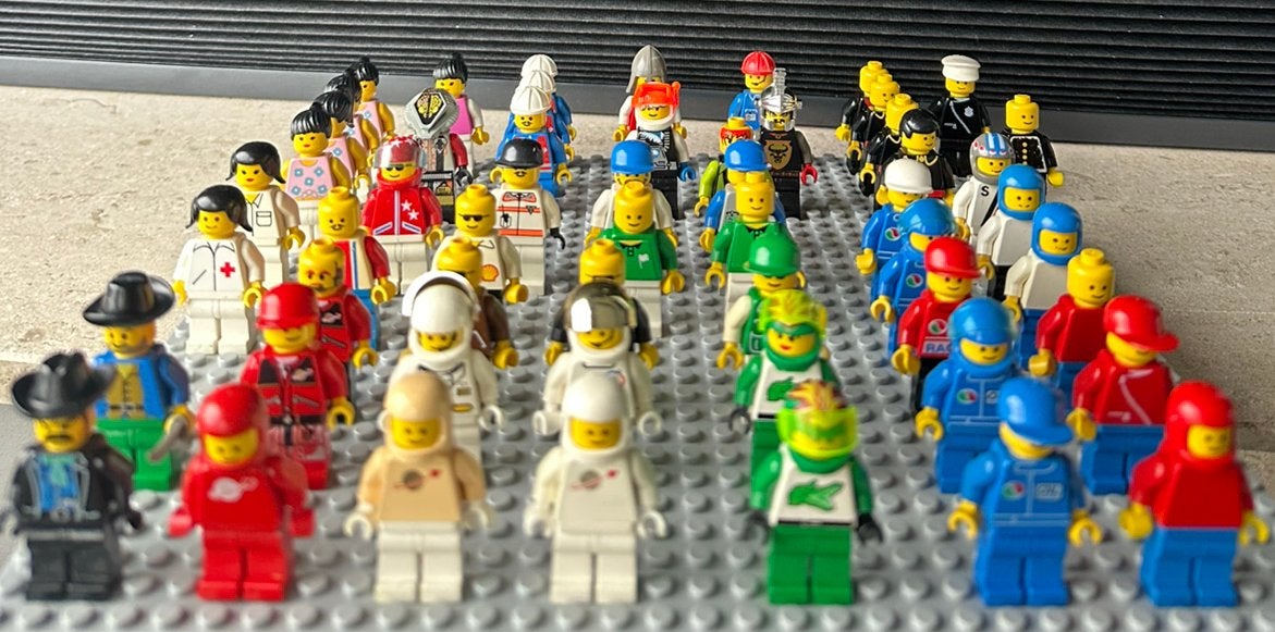 Lego minifguren - Vintage, Inclusief minifiguren, Overige thema's, Lego, Ophalen of Verzenden
