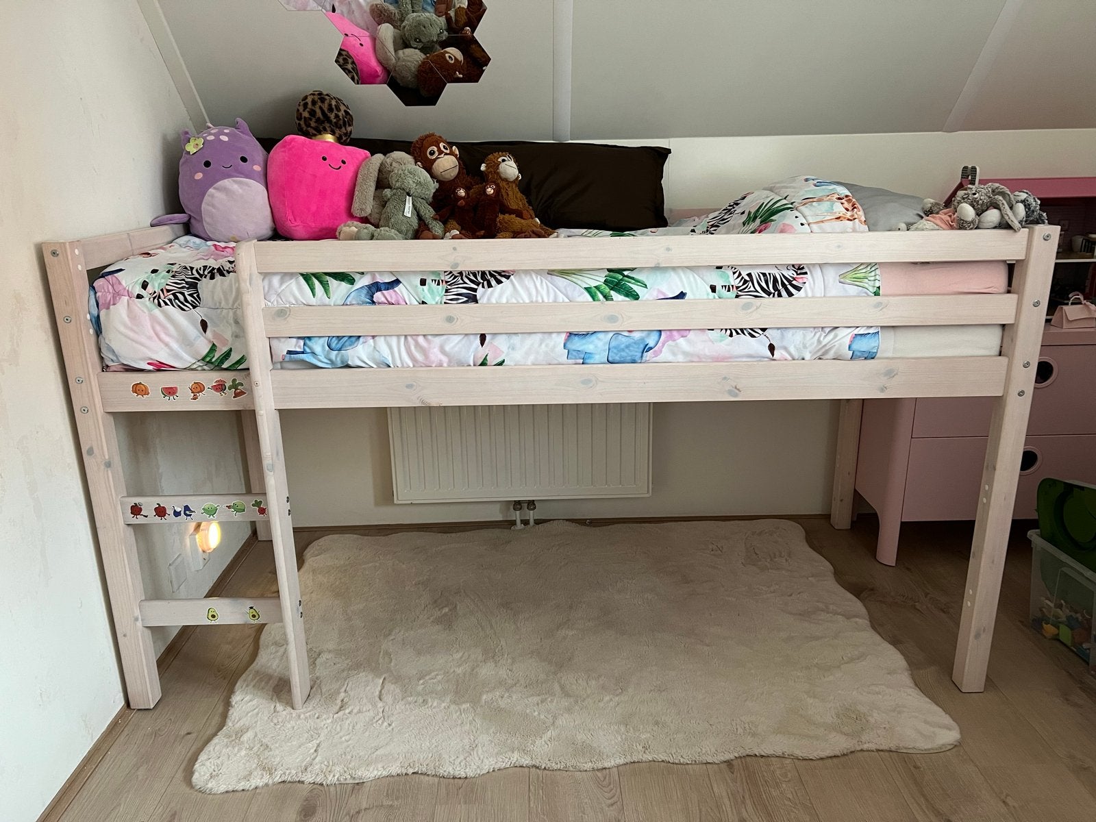 IKEA halfhoogslaper - Gebruikt maar in goede staat, Ophalen, Gebruikt, Halfhoogslaper